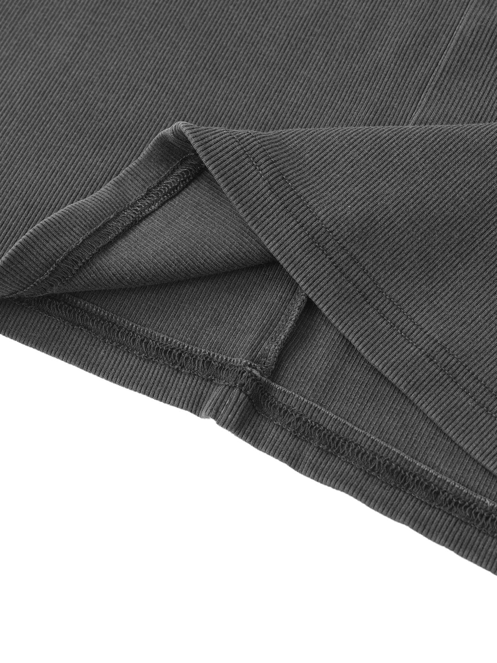 Dyed Washed Drawstring Maxi Skirt - The Shadow Archive