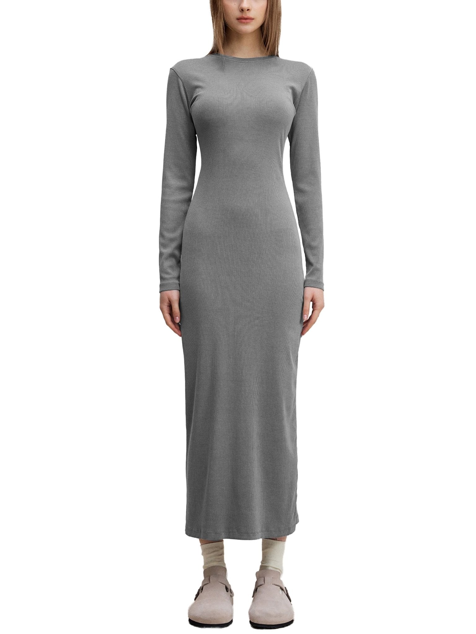 Odd Queen Slit Maxi Dress - The Shadow Archive