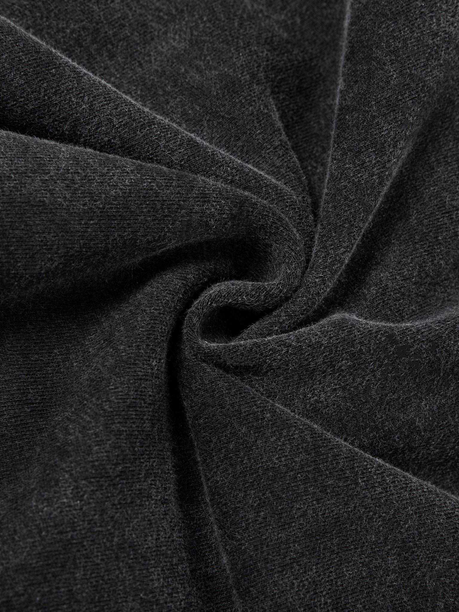 Gothic Washed Raw Edge Hoodie - The Shadow Archive