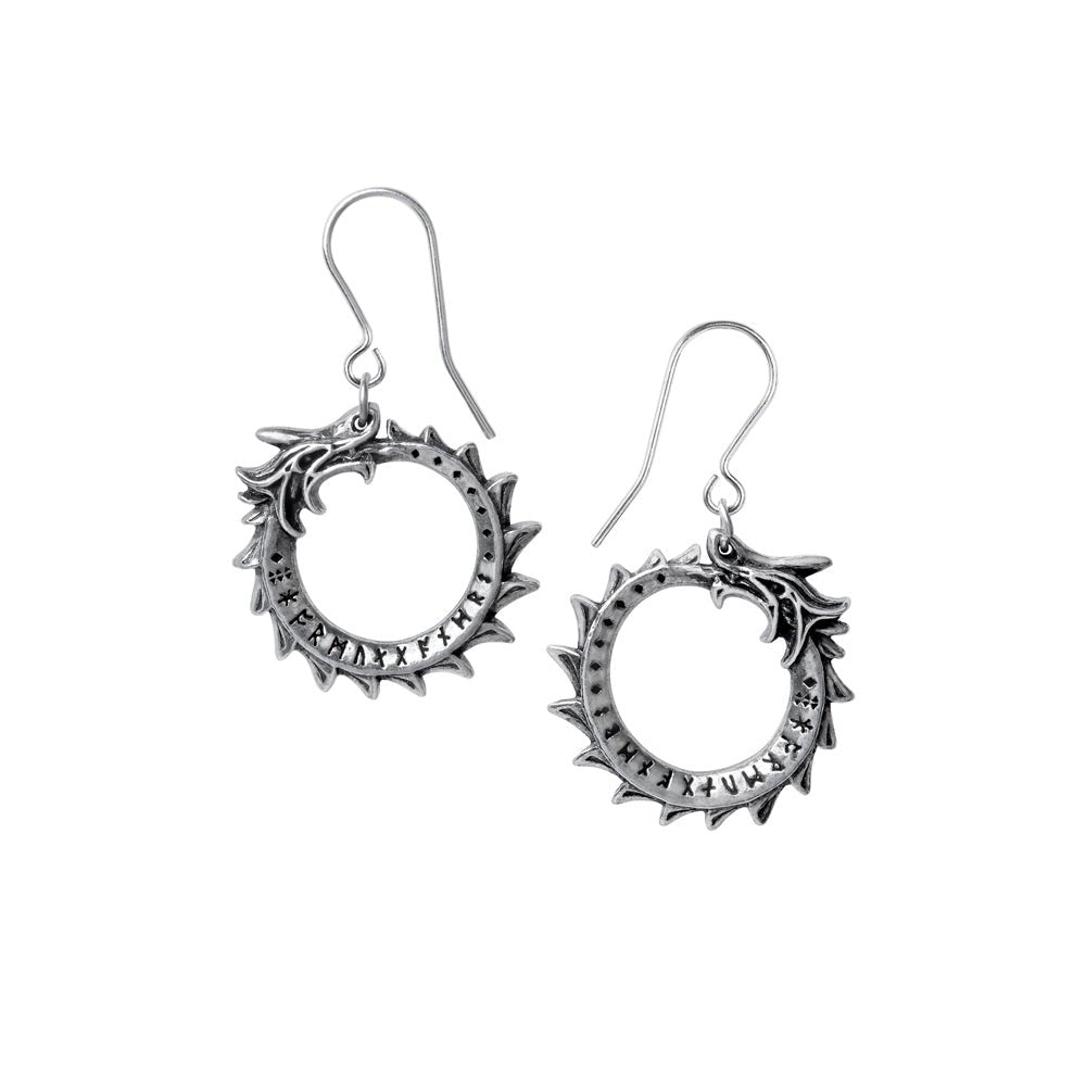 Jormungand Earrings - The Shadow Archive