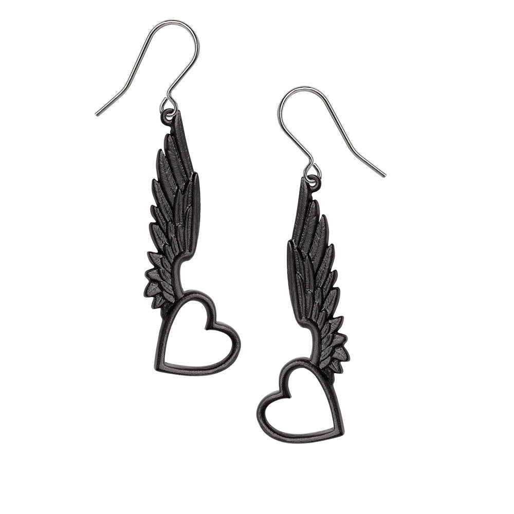 Passio Wings of Love Dropper Earrings - The Shadow Archive