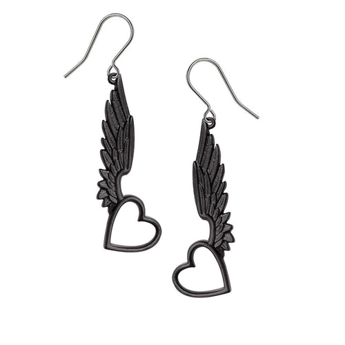 Passio Wings of Love Dropper Earrings - The Shadow Archive