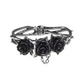 Wild Black Rose Bracelet Small/Medium - The Shadow Archive